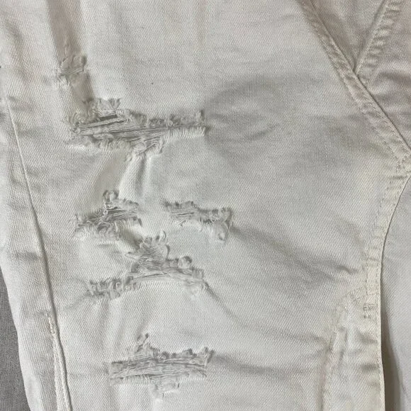 Like new American Eagle White Denim skirt - Picture 3 of 5